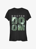 Marvel Fantastic Four Doctor Doom Fill Girls T-Shirt