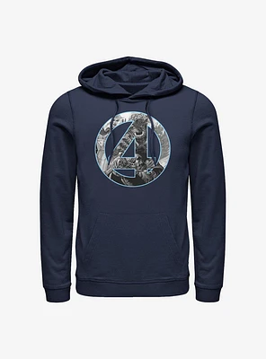 Marvel Fantastic Four Badge Hoodie