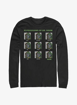 Marvel Fantastic Four Expressions Of Doom Long-Sleeve T-Shirt