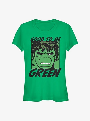 Marvel The Hulk Good Green Girls T-Shirt