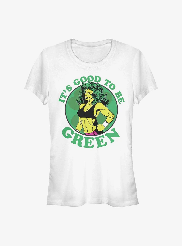 Marvel The Hulk She Green Girls T-Shirt