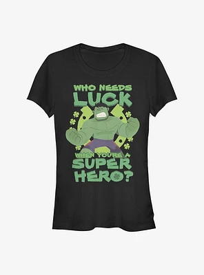 Marvel The Hulk Super Luck Girls T-Shirt