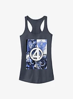 Marvel Fantastic Four Straight Boxes Girls Tank