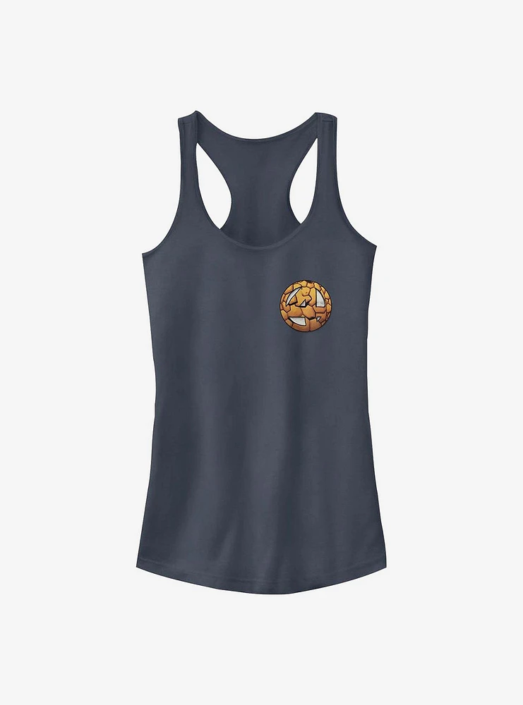 Marvel Fantastic Four Thing Logo Girls Tank