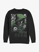 Marvel Fantastic Four Doom Gloom Crew Sweatshirt