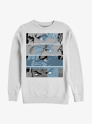 Marvel Fantastic Four Blue Eyes Crew Sweatshirt