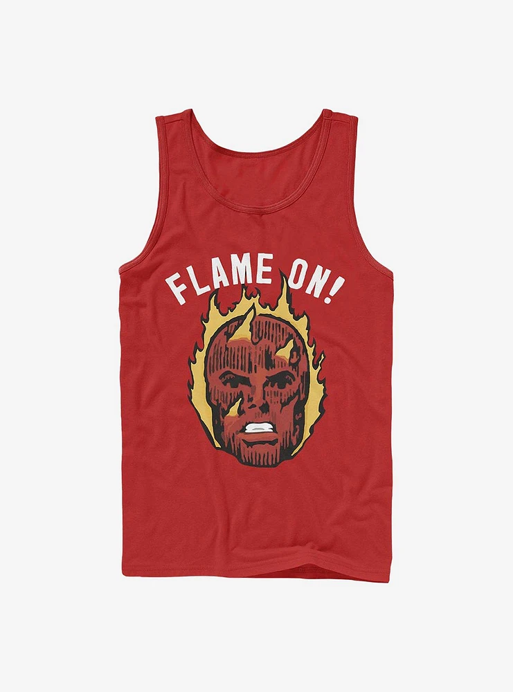 Marvel Fantastic Four Flame On Tank