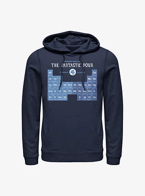 Marvel Fantastic Four Periodic FF Hoodie