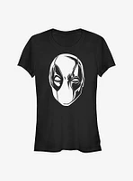 Marvel Deadpool White Shadow Girls T-Shirt