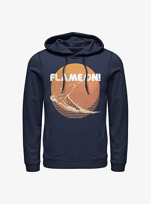 Marvel Fantastic Four Retro Flame Hoodie