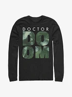 Marvel Fantastic Four Doom Fill Long-Sleeve T-Shirt