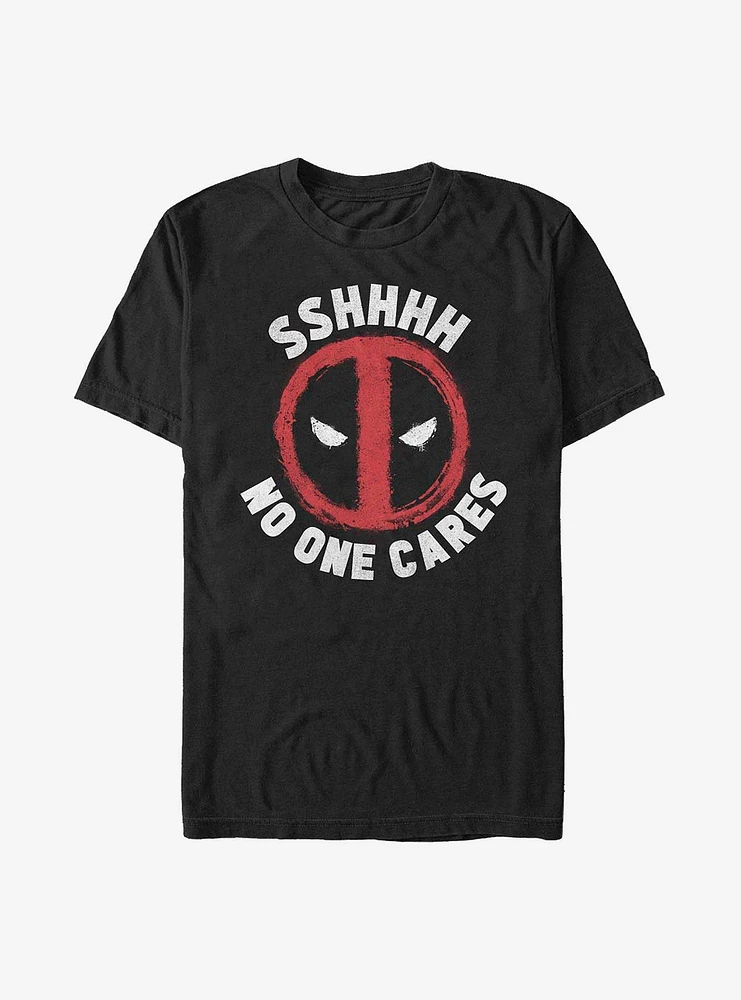 Marvel Deadpool No One Cares T-Shirt