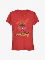 Marvel Iron Man Teachers Are Superheroes Girls T-Shirt