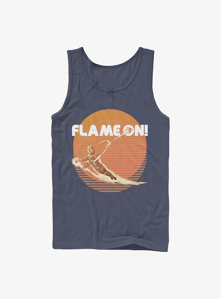 Marvel Fantastic Four Retro Flame Tank