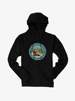 Parks And Recreation Pawnee Indiana Seal Hoodie