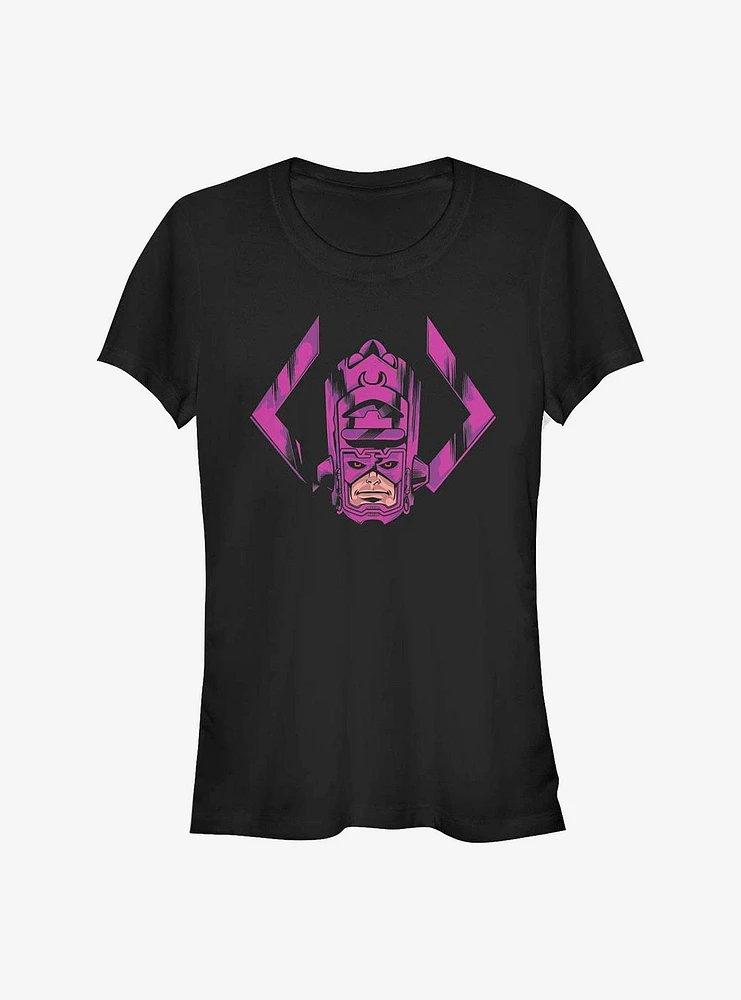 Marvel Fantastic Four Face Of Galactus Girls T-Shirt