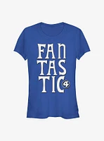 Marvel Fantastic Four Words Girls T-Shirt