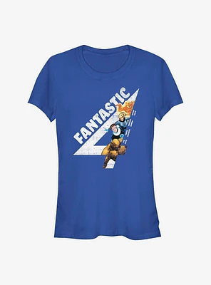 Marvel Fantastic Four Fantastically Vintage Girls T-Shirt