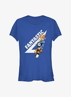 Marvel Fantastic Four Fantastically Vintage Girls T-Shirt