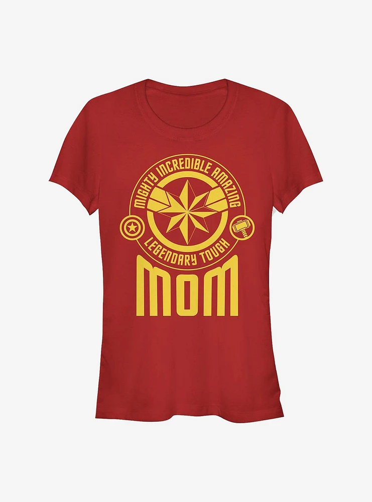 Marvel Avengers Mom Tonal Badges Girls T-Shirt