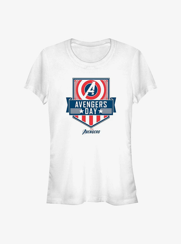Marvel Captain America Day Of Avengers Girls T-Shirt