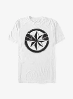 Marvel Captain Woodcut T-Shirt