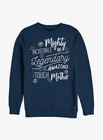 Marvel Avengers Mom Stack Crew Sweatshirt