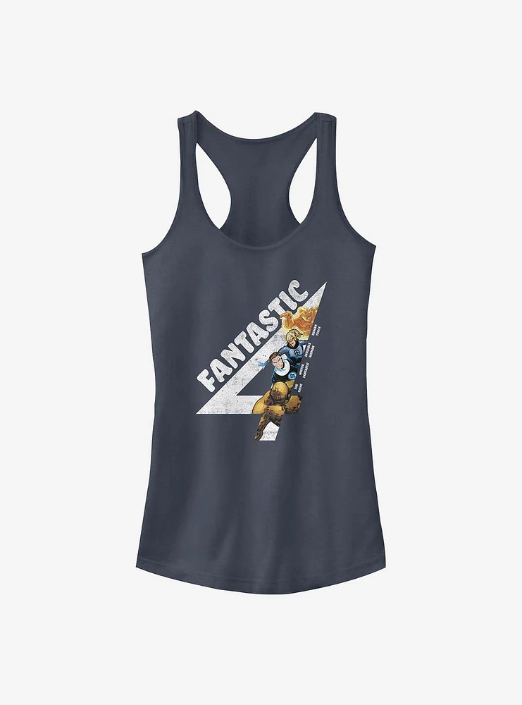 Marvel Fantastic Four Fantastically Vintage Girls Tank