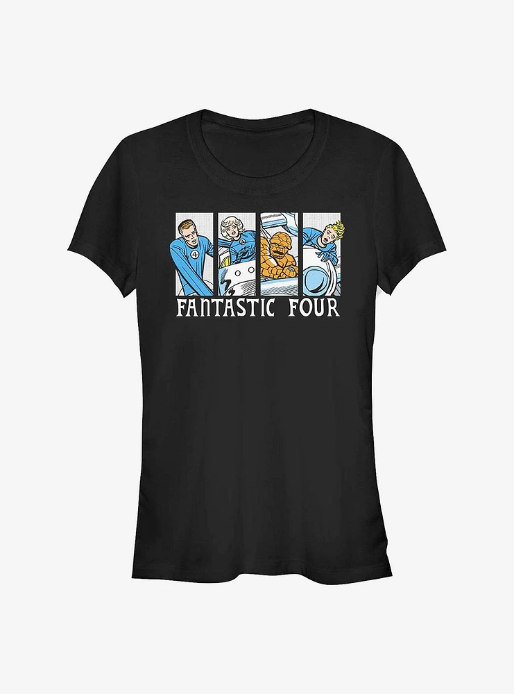 Marvel Fantastic Four Comic Girls T-Shirt