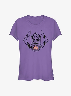 Marvel Fantastic Four Galactus Face Girls T-Shirt