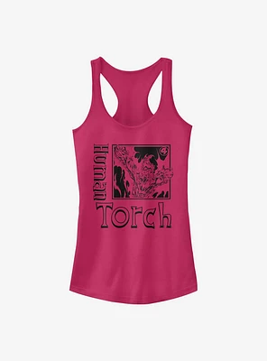 Marvel Fantastic Four Torch Pose Girls Tank