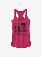 Marvel Fantastic Four Torch Pose Girls Tank