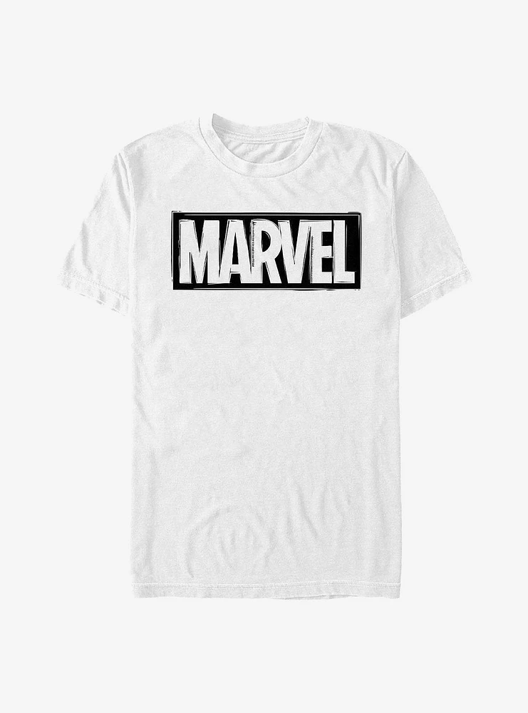 Marvel Logo Cut T-Shirt