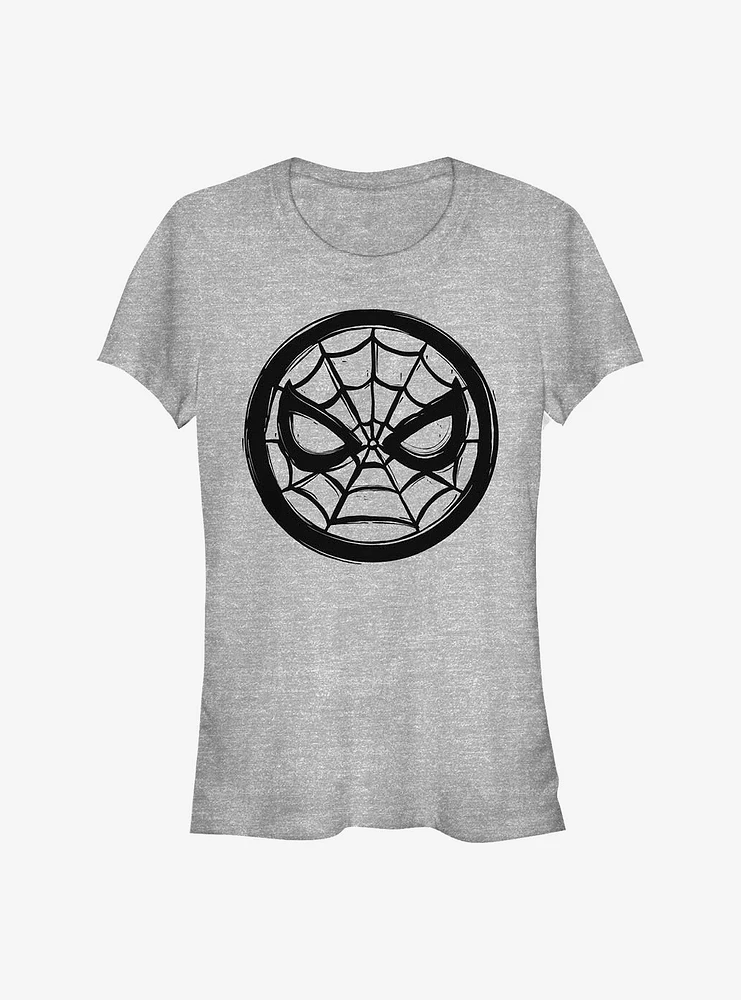 Marvel Spider-Man Woodcut Girls T-Shirt