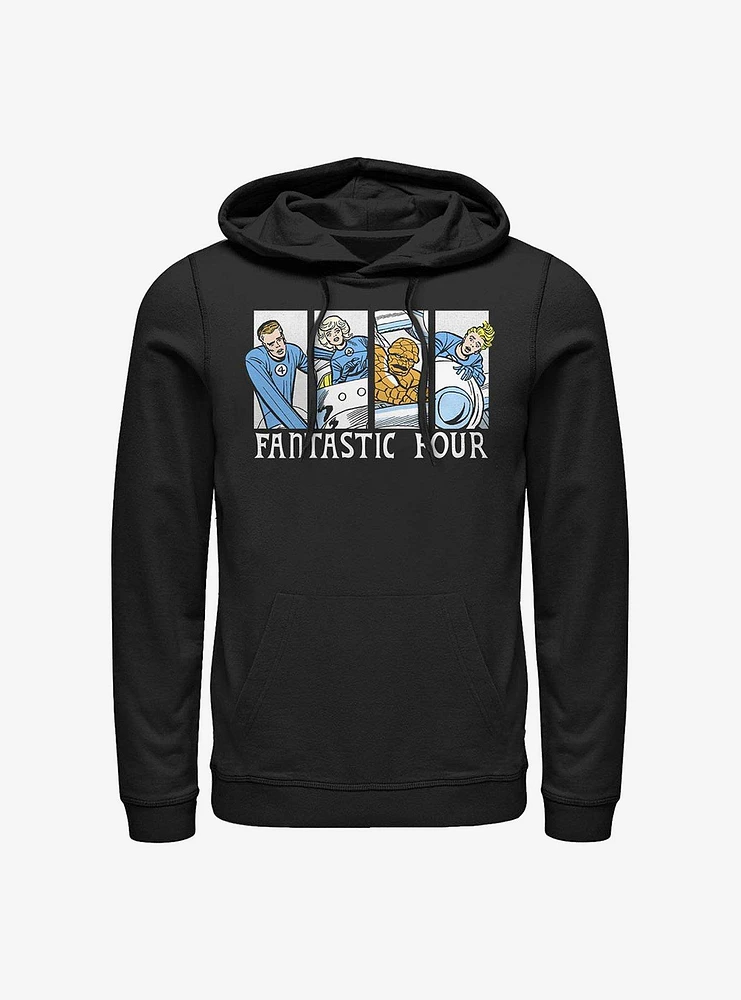 Marvel Fantastic Four Comic Hoodie