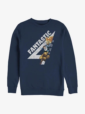 Marvel Fantastic Four Fantastically Vintage Crew Sweatshirt