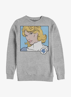 Marvel Fantastic Four Pop Susan Crew Sweatshirt