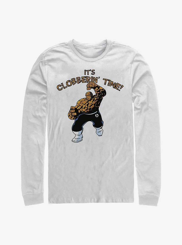 Marvel Fantastic Four Time To Clobber Long-Sleeve T-Shirt