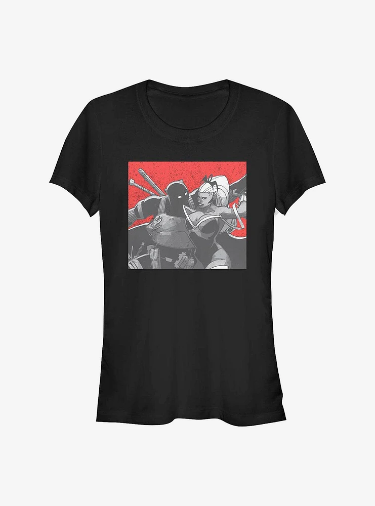 Marvel Black Panther Scene Girls T-Shirt