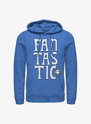 Marvel Fantastic Four Words Hoodie