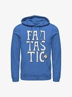 Marvel Fantastic Four Words Hoodie