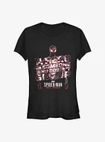 Marvel Spider-Man Miles Morales A Hero Editorial Girls T-Shirt