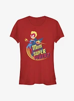 Marvel Captain Super Power Mom Girls T-Shirt