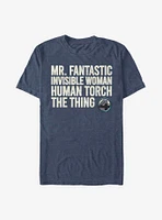 Marvel Fantastic Four Stack T-Shirt