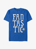 Marvel Fantastic Four Words T-Shirt