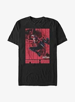 Marvel Spider-Man Panel Miles Morales Paint T-Shirt