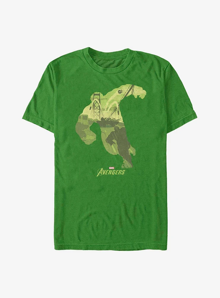 Marvel The Hulk Scene T-Shirt