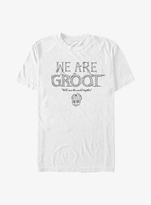 Marvel The Guardians Of Galaxy Grow Together T-Shirt