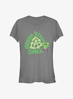 Marvel The Hulk Green Vibes Girls T-Shirt