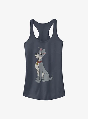 Disney Lady And The Tramp Vintage Girls Tank